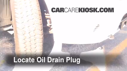 2007 Nissan Titan SE 5.6L V8 Crew Cab Pickup Aceite Cambiar aceite y filtro de aceite